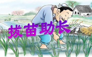 《拔苗助长》读后感优秀8篇