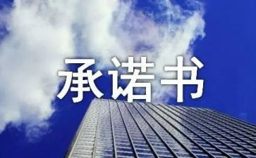 个人安全生产承诺书5篇