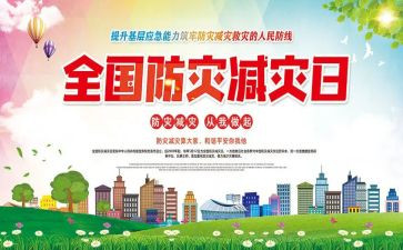 防灾减灾活动宣传总结8篇