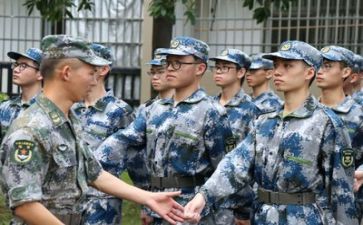 未军训心得体会700字精选7篇