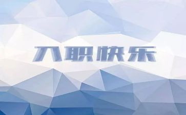 新入职年终总结6篇