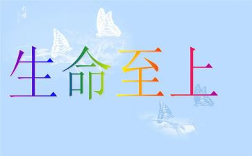生命至上安全演讲稿参考6篇