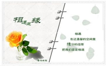 我与相遇500作文参考5篇