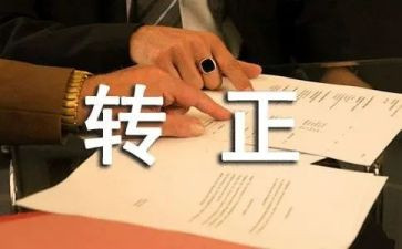 实习转正工作报告8篇