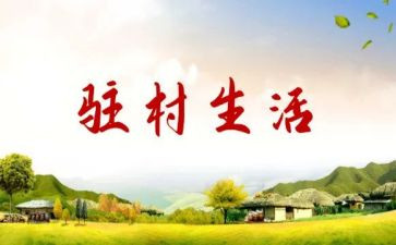 驻村年终工作总结5篇